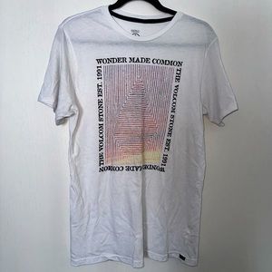 Volcom T-Shirt White with Front Design